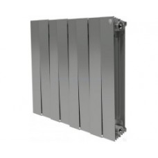 Радиатор биметаллический секционный Royal Thermo PianoForte Silver Satin 500 - 8 секции (RTPFSS50008)